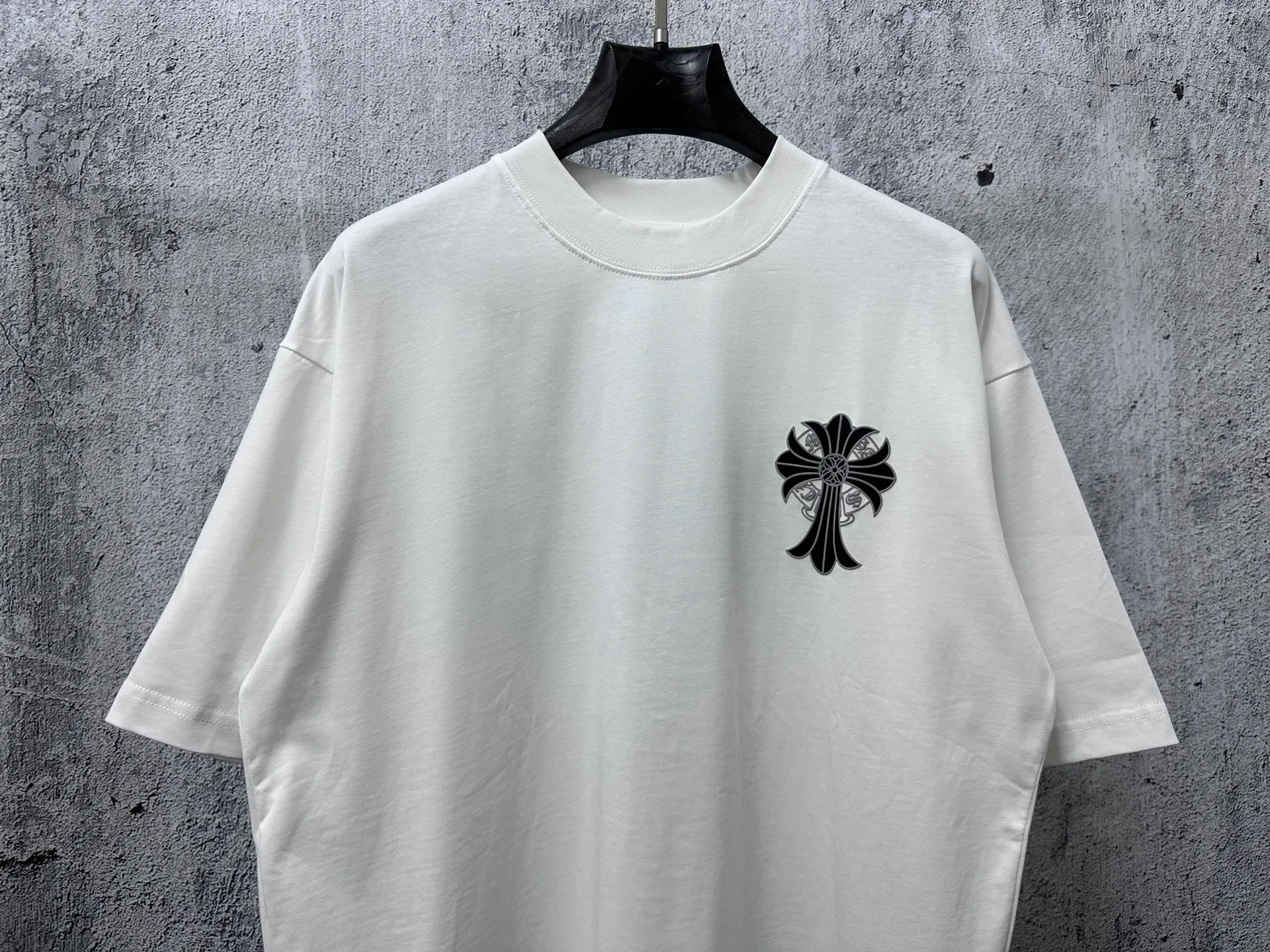 ￼ 【Chrome Hearts】 T Same Style T Versatile : White Size：XS-L